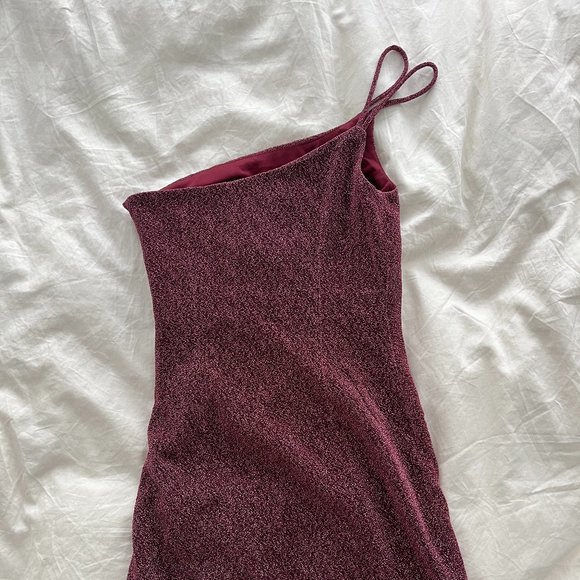 Zalora Pink Sparkly Mini Dress - Picture 5 of 8